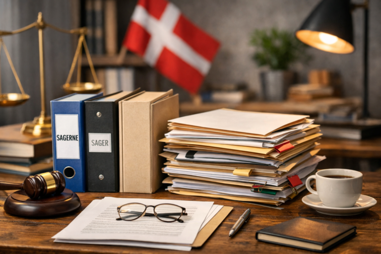 Sagerne – Danish Cases and Administrative Matters Concept