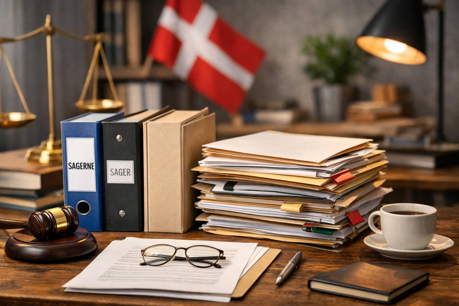 Sagerne – Danish Cases and Administrative Matters Concept