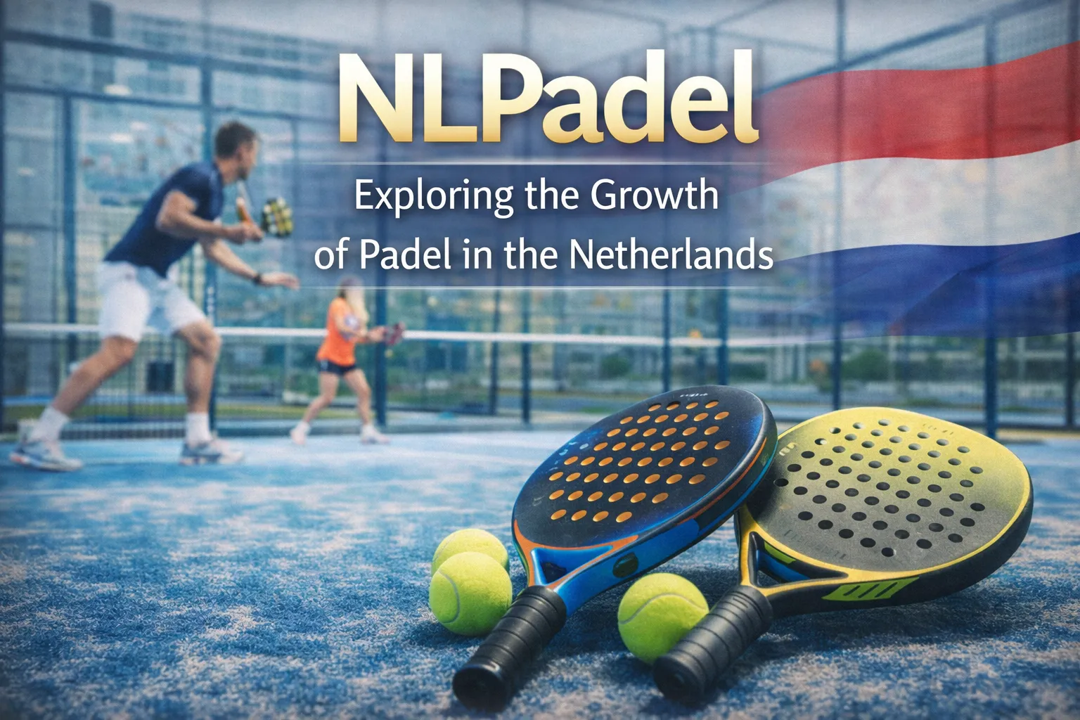 NLPadel padel court in the Netherlands with players enjoying the fast-growing racket sport.